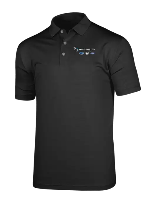 Callaway Vibrant Black Ventilated Polo w/Balderston Auto Group Logo
