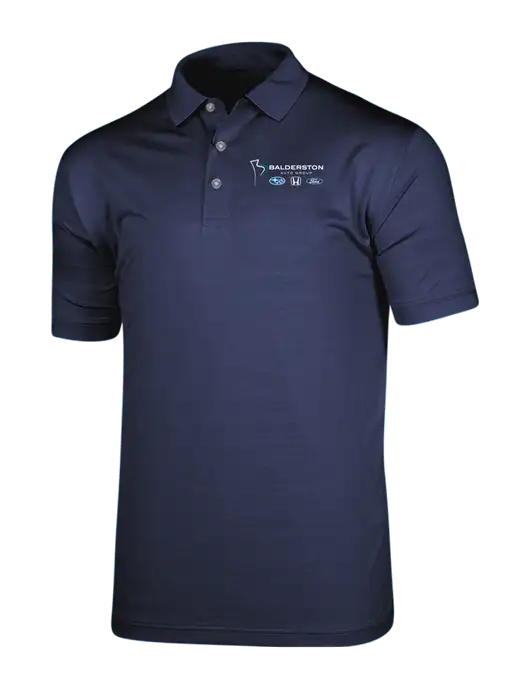 Callaway Vibrant Navy Ventilated Polo w/Balderston Auto Group Logo