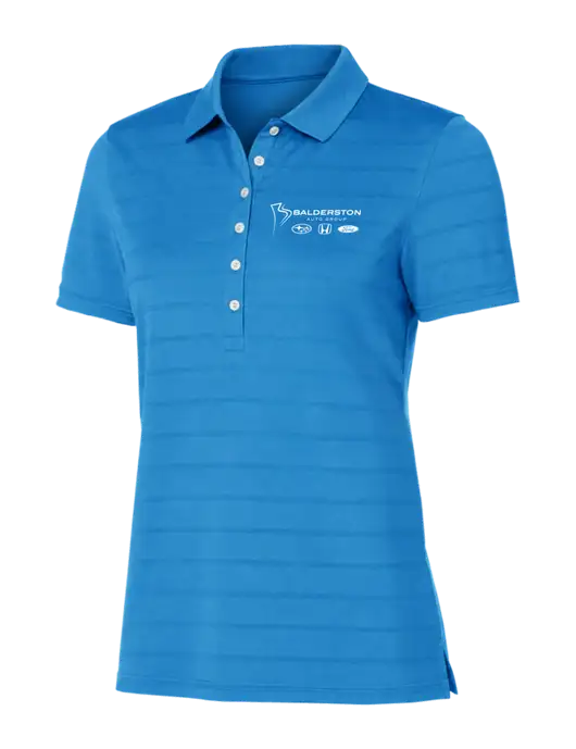 Callaway Womens Royal Blue Ventilated Polo w/Balderston Auto Group Logo