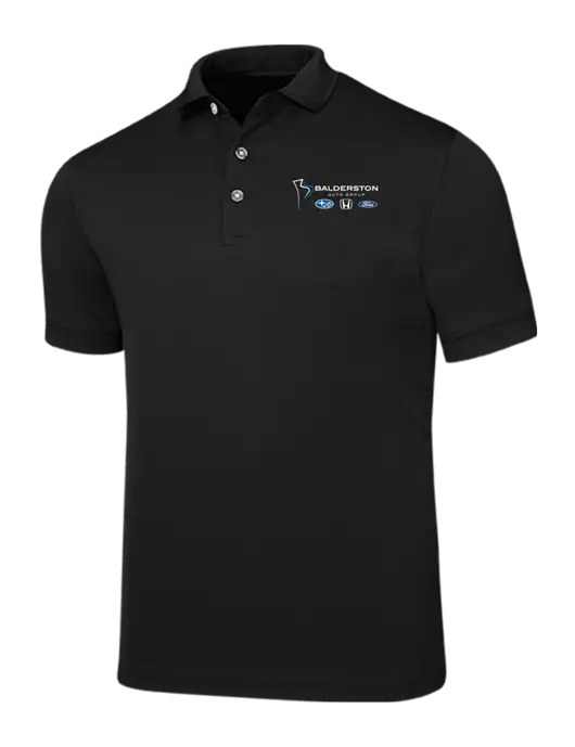 Callaway Ottoman Black Polo w/Balderston Auto Group Logo