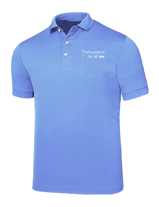 Callaway Ottoman Light Blue Polo w/Balderston Auto Group Logo