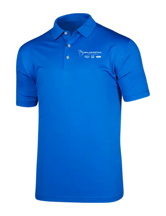 Callaway Vibrant Royal Blue Ventilated Polo w/Balderston Auto Group Logo