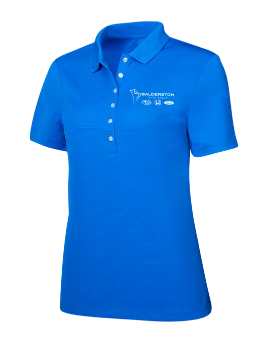 Callaway Womens Ottoman Royal Blue Polo w/Balderston Auto Group Logo