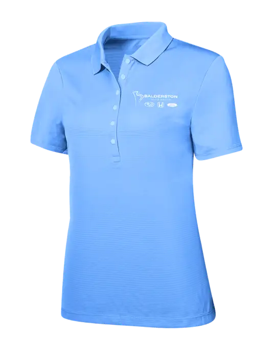 Callaway Womens Ottoman Light Blue Polo w/Balderston Auto Group Logo