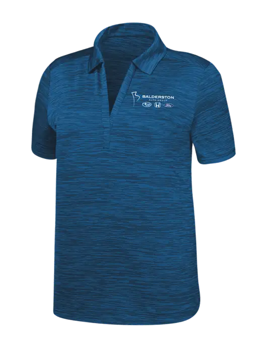 Callaway Womens Medium Slate Blue Broken Stripe w/Balderston Auto Group Logo