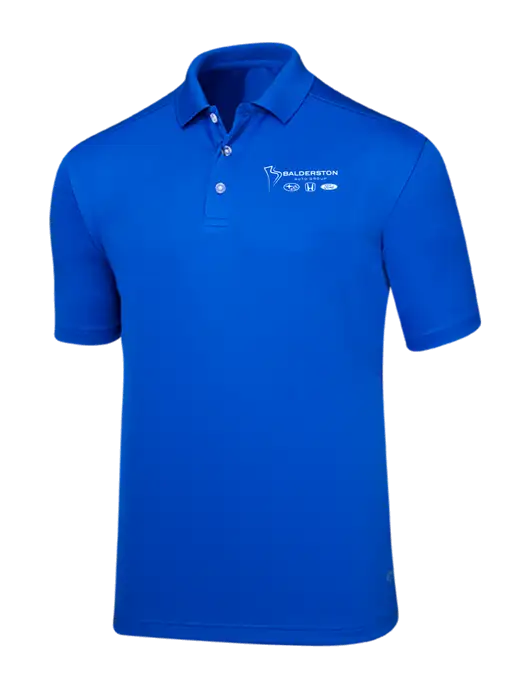 Callaway Core Royal Blue Performance Polo w/Balderston Auto Group Logo