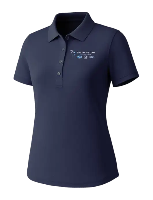 Callaway Womens Core Navy Performance Polo w/Balderston Auto Group Logo