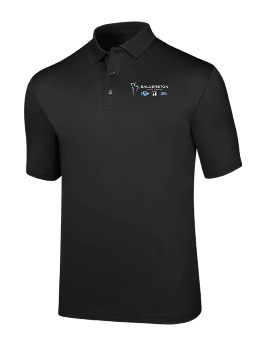 Callaway Opti-Dri Black Chev Polo w/Balderston Auto Group Logo