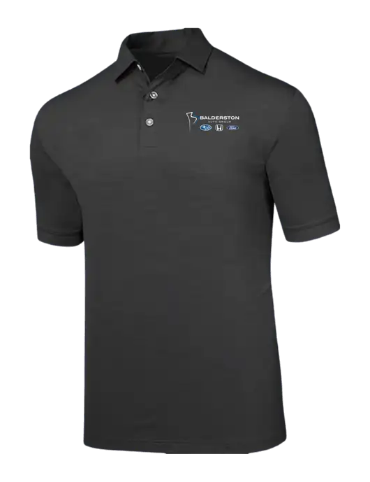 Callaway Black Fashion Tonal Polo w/Balderston Auto Group Logo