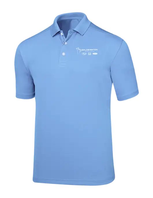 Callaway Core Light Blue Performance Polo w/Balderston Auto Group Logo