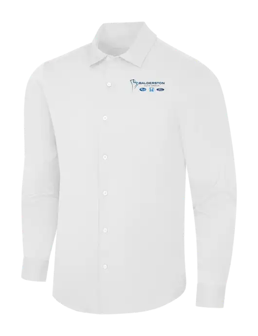 White City Stretch Shirt w/Balderston Auto Group Logo