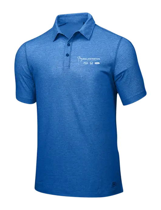 OGIO Royal Blue ONYX Polo w/Balderston Auto Group Logo