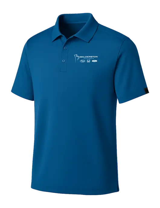 OGIO Royal Blue Framework Polo w/Balderston Auto Group Logo