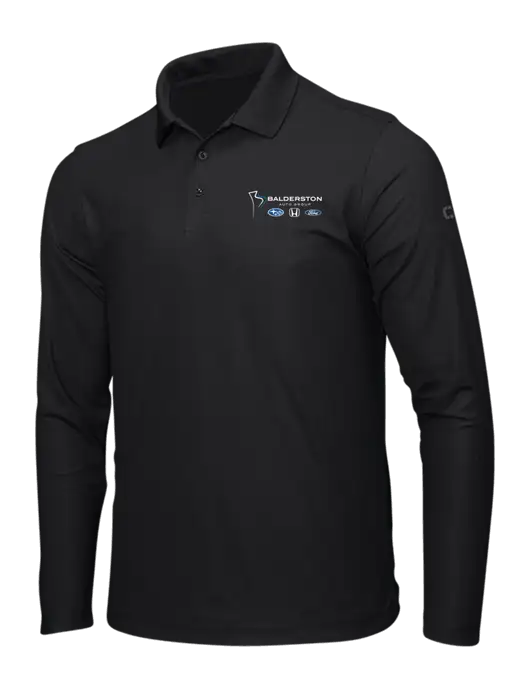 OGIO Blacktop Caliber 2.0 Long Sleeve Polo w/Balderston Auto Group Logo