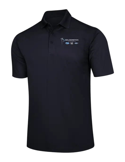 Black Micropique Sport-Wick Polo w/Balderston Auto Group Logo