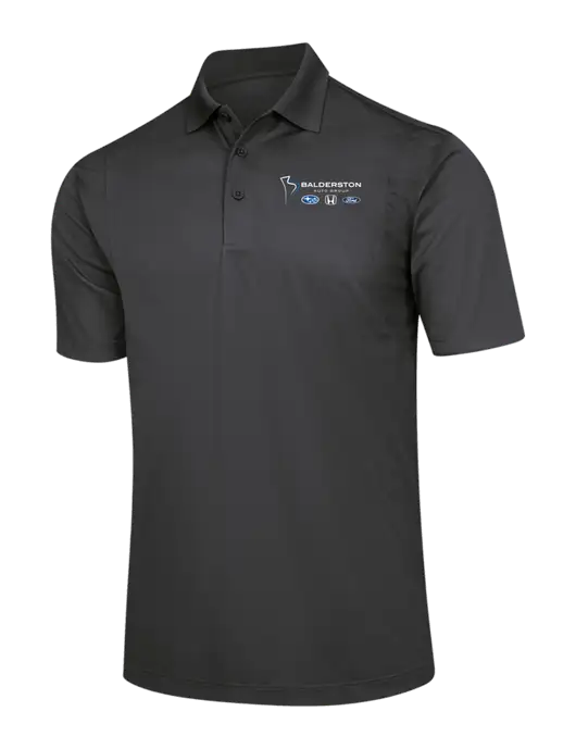 Dark Grey Micropique Sport-Wick Polo w/Balderston Auto Group Logo