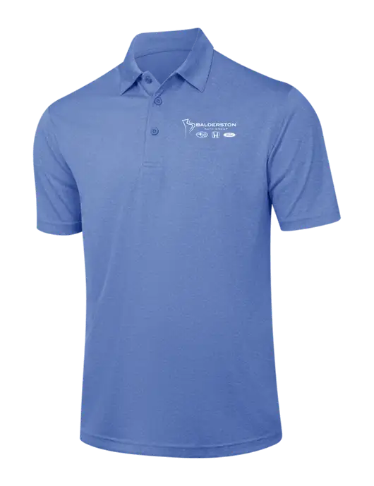 Royal Heather Contender Polo w/Balderston Auto Group Logo