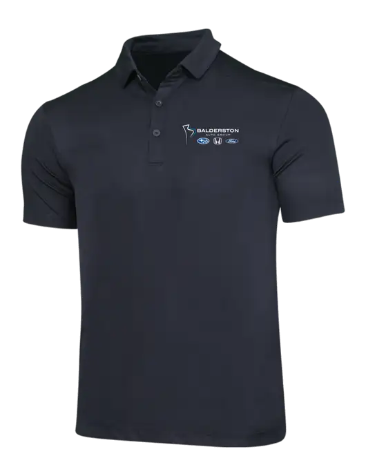 Black Posi-UV Pro Polo w/Balderston Auto Group Logo