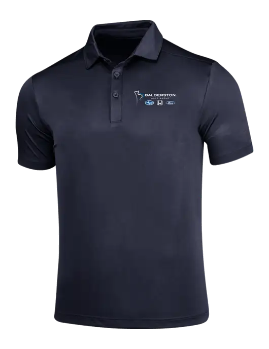 Navy Posi-UV Pro Polo w/Balderston Auto Group Logo