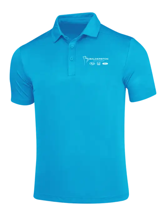 Sapphire Posi-UV Pro Polo w/Balderston Auto Group Logo