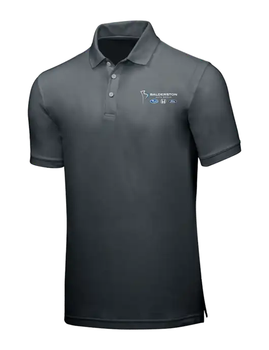 Dark Grey Core Classic Pique w/Balderston Auto Group Logo