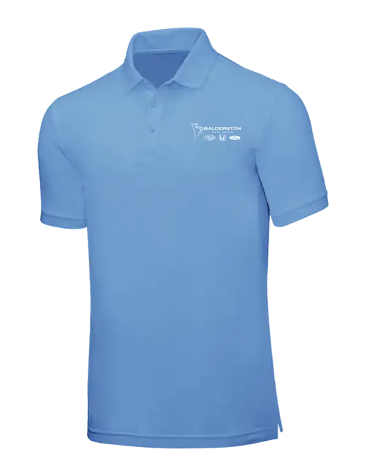 Carolina Blue Core Classic Pique w/Balderston Auto Group Logo