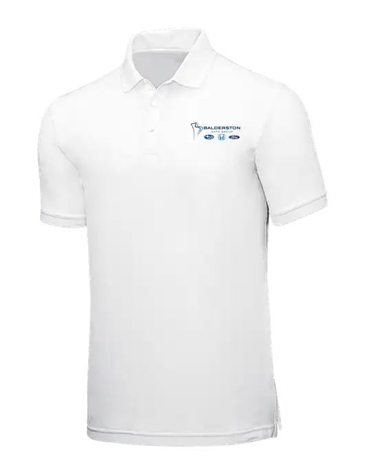 White Core Classic Pique w/Balderston Auto Group Logo