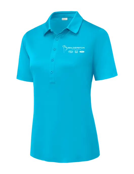 Sapphire Womens Posi-UV Pro Polo w/Balderston Auto Group Logo