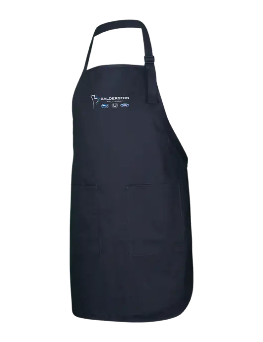 Full-Length Black Apron With Pockets w/Balderston Auto Group Logo