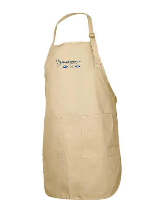Full-Length Stone Apron With Pockets w/Balderston Auto Group Logo