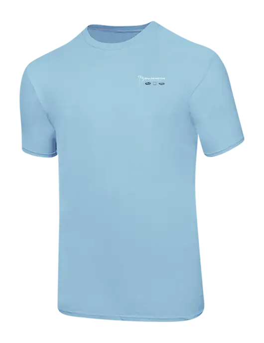 Ring Spun Light Blue 4.5 oz T-Shirt w/Balderston Auto Group Logo