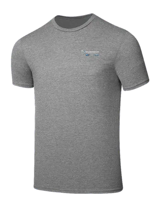 Seriously Soft Grey Frost T-Shirt w/Balderston Auto Group Logo