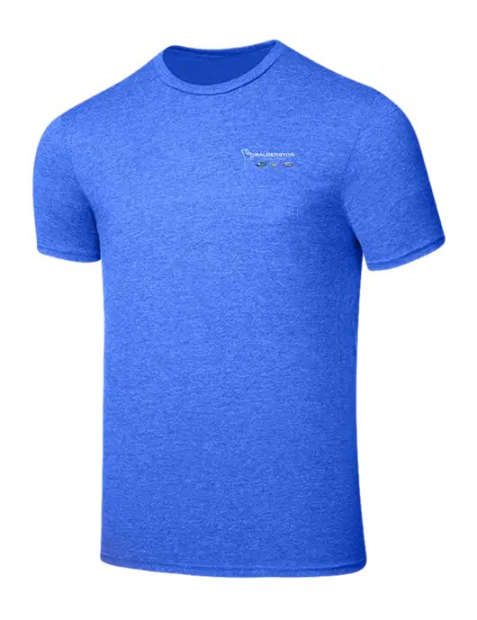 Seriously Soft Royal Frost T-Shirt w/Balderston Auto Group Logo