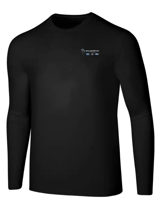 Seriously Soft Black Long Sleeve T-Shirt w/Balderston Auto Group Logo