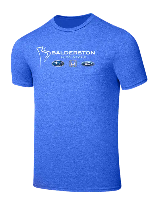 Seriously Soft Royal Frost T-Shirt w/Balderston Auto Group Logo