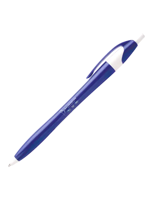 Novella Royal/White Executive Pen - Blue Ink w/Balderston Auto Group Logo