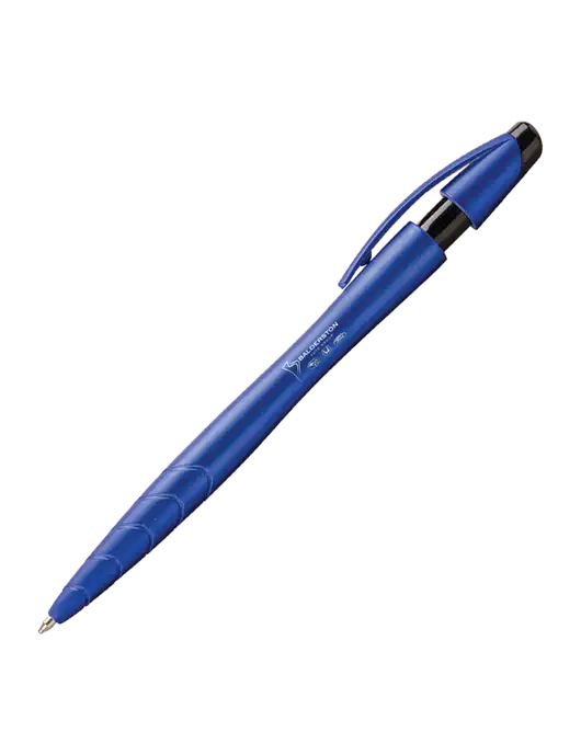 Awali Blue Metallic Pen - Black Ink w/Balderston Auto Group Logo