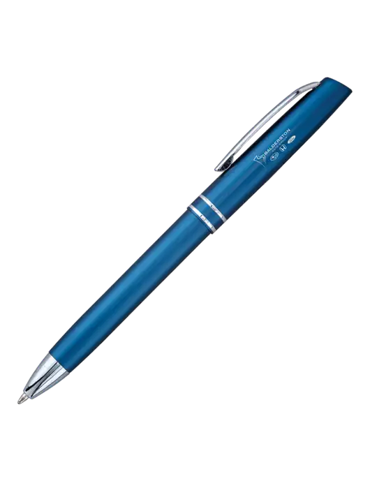 Blue Anguilla Black Ink Pen w/Balderston Auto Group Logo