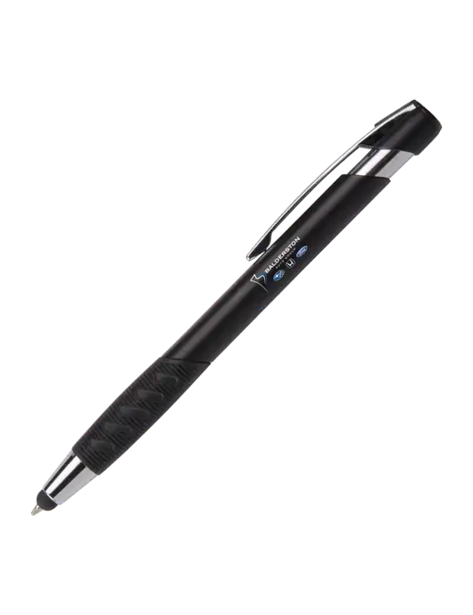Alize Black Stylus Black Ink Pen w/Balderston Auto Group Logo