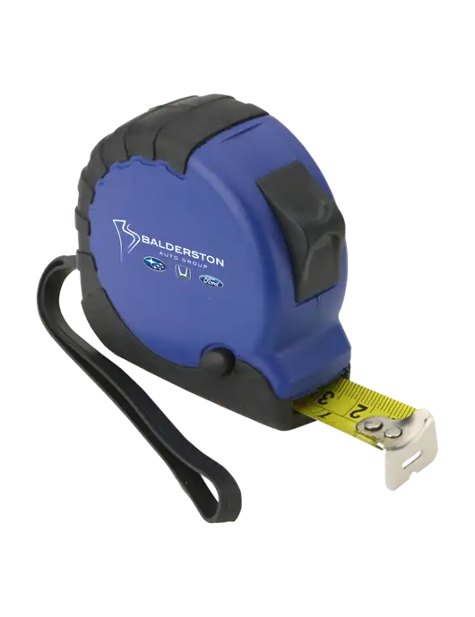 Blue Tape Measure, 16' w/Balderston Auto Group Logo
