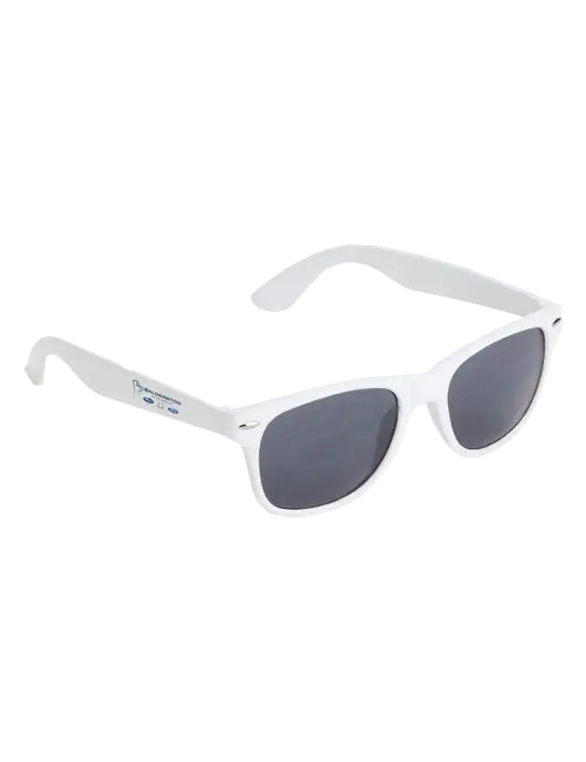 Daytona White Sunglasses w/Balderston Auto Group Logo