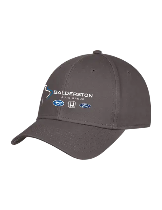 Charcoal Structured Cap Hook & Loop w/Balderston Auto Group Logo