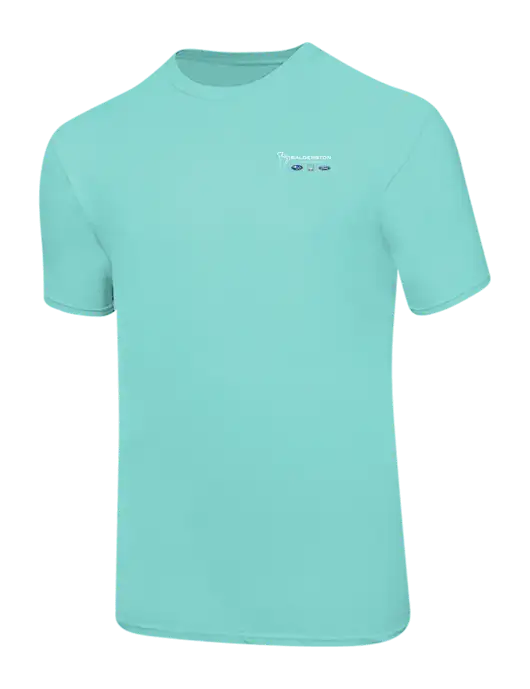 Ring Spun Seafoam 4.5 oz T-Shirt w/Balderston Auto Group Logo