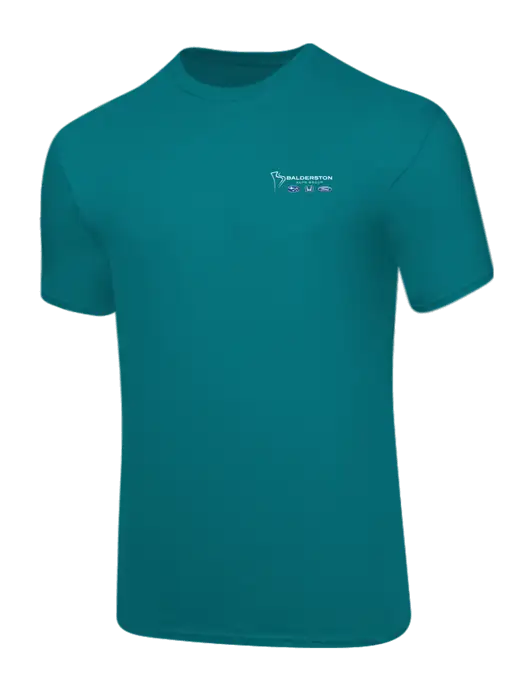 Core Blend Teal T-Shirt w/Balderston Auto Group Logo
