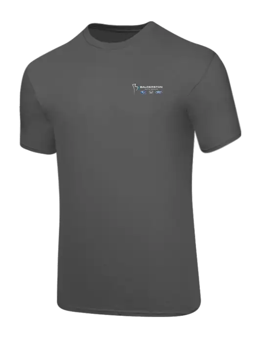 Core Blend Medium Grey T-Shirt w/Balderston Auto Group Logo
