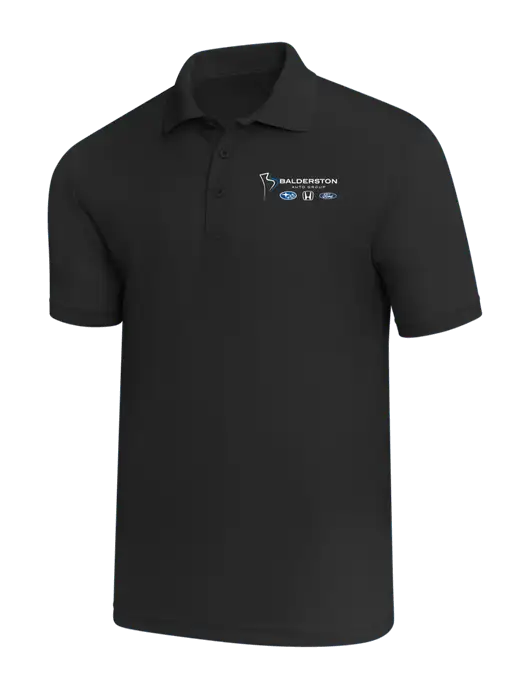 Black PosiCharge RacerMesh Polo w/Balderston Auto Group Logo
