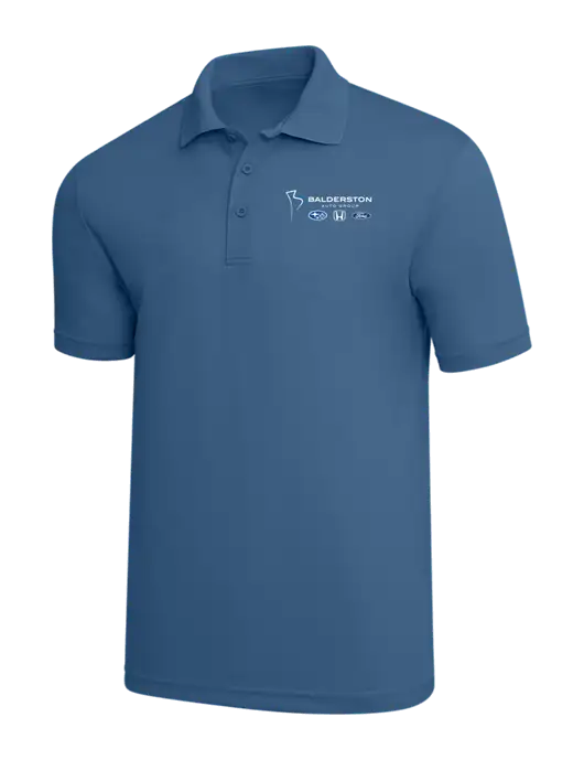 Slate Blue PosiCharge RacerMesh Polo w/Balderston Auto Group Logo