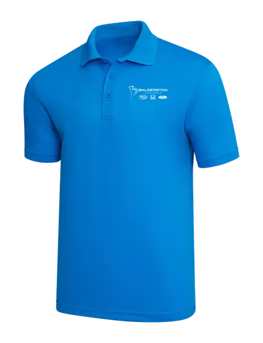 Sapphire Blue PosiCharge RacerMesh Polo w/Balderston Auto Group Logo