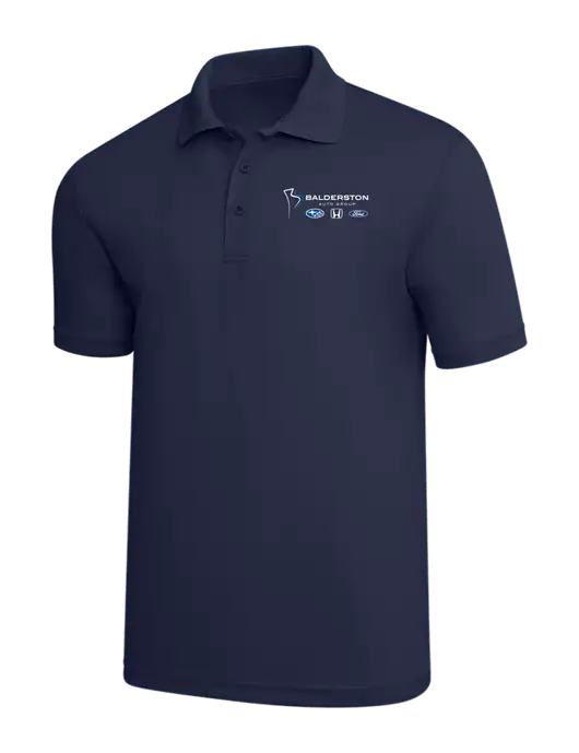 Navy PosiCharge RacerMesh Polo w/Balderston Auto Group Logo