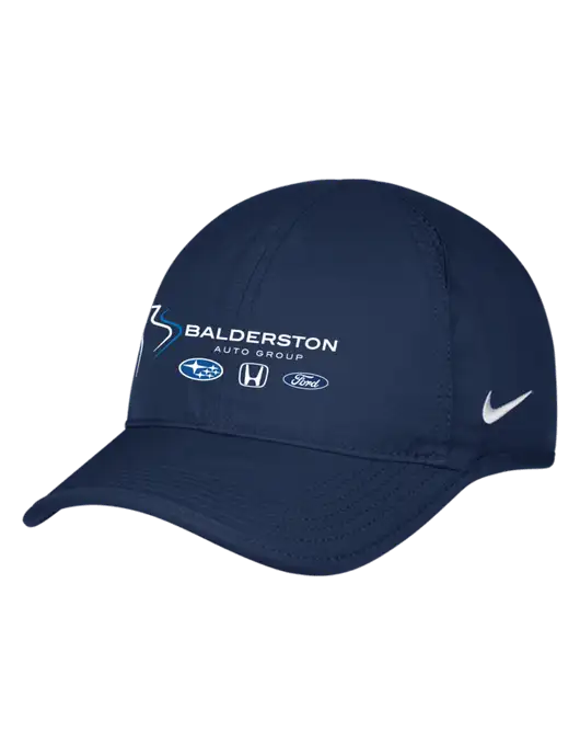 Nike Navy Featherlight Cap w/Balderston Auto Group Logo